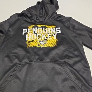NHL Penguins Black and Yellow Hoodie